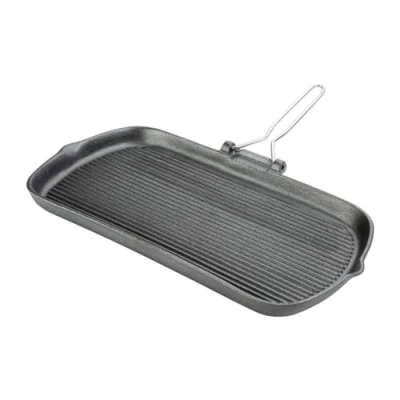 Afbeelding van Vogue gietijzeren inductie grillpan 22,5 x 38cm