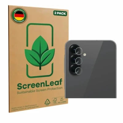 Afbeelding van ScreenLeaf Screenprotector voor Samsung Galaxy A56 (ALLEEN Camera Lens) Duurzame schermbescherming Folie Beschermfolie transparant (2 Stuks)