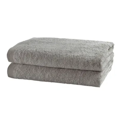 Afbeelding van Casilin Como Badhanddoeken 70 x 140cm Grijs 2 Stuks