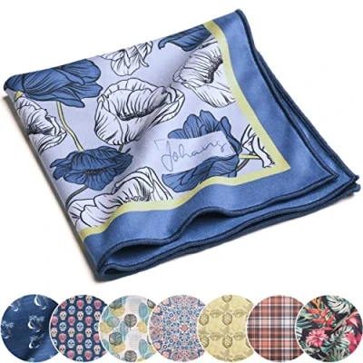 Afbeelding van Johans® XXL Microvezeldoek, opticienkwaliteit, 30 x cm, voor het reinigen van bril, smartphone, tablet, camera, brillenpoetsdoek, displaydoek (Klaproos)