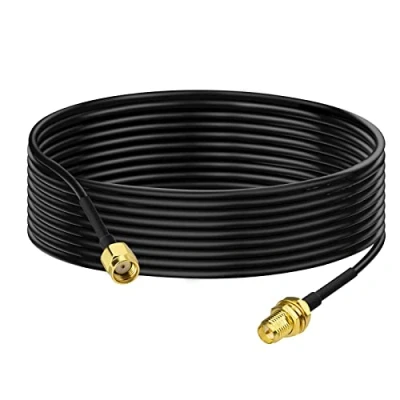 Afbeelding van Bingfu RP SMA Verlengkabel WiFi antenne 3 m adapter stekker naar bus RG174 voor draadloze netwerkkaart Mini PCI Express PCIE Router IP camera