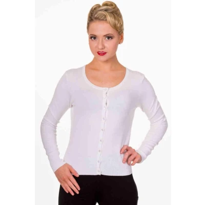 Afbeelding van Dancing Days Getaway Cardigan S Wit