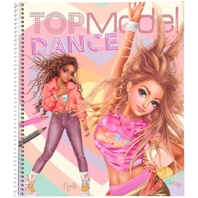 Afbeelding van Depesche TOPModel DANCE kleurboek