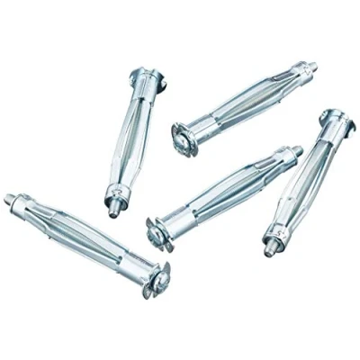 Afbeelding van Molly M16206 XJ spreidpluggen van metaal, met schroeven M5, Ø 5 x 75 mm, grijs, 10 stuks