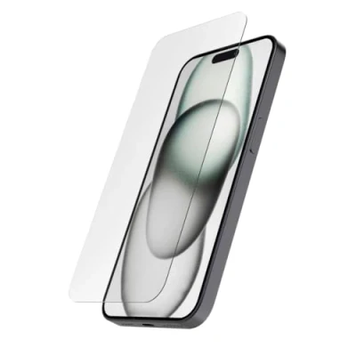 Afbeelding van Hama Clear Protect Screenprotector (glas) iPhone 15 1 stuk(s) 00222703