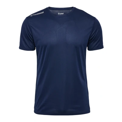 Afbeelding van Hummel RUN Tshirt print, Heren, Maat: XXL, Black iris