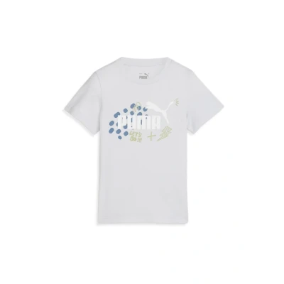Afbeelding van Puma ESS Tshirt print voor kinderen, Maat: 110, Silver mist
