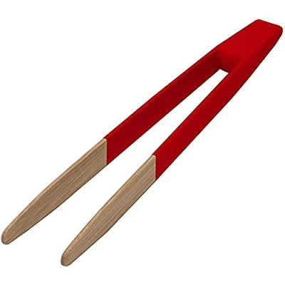 Afbeelding van Broodrooster Tang Pebbly magnetic Red 24 cm