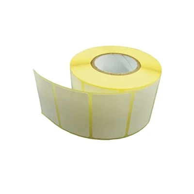 Afbeelding van Netuno 1 rol thermische etiketten zelfklevende 50x30mm kern 40mm 1000 stuks per universele perforatie buitenzijde gewikkeld permanente voor printer barcode sticker
