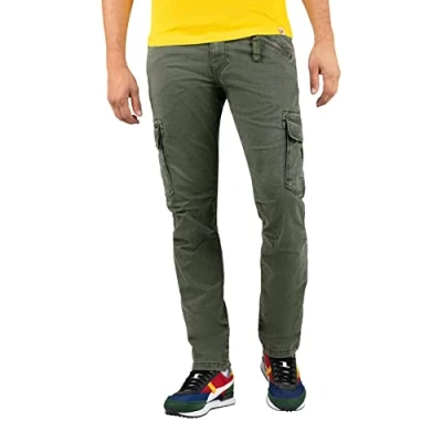 Afbeelding van TIMEZONE Heren Cargo Broek REGULAR BENTZ regular/straight Olijf 30W / 34L Volwassenen