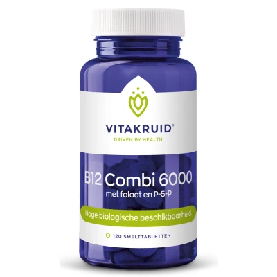 Afbeelding van Vitakruid B12 Combi 6000mcg Smelttabletten