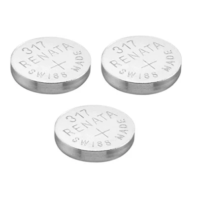 Afbeelding van Renata 3 x 317 Zwitsers batterijhorloge van zilveroxide 1,5 V (SR516SW
