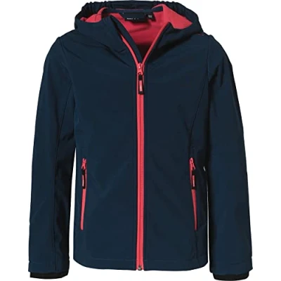 Afbeelding van Cmp 3a29385n Softshelljack Rood,Blauw 5 Years Jongen