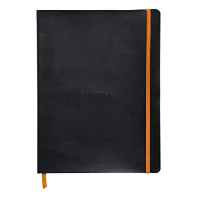 Afbeelding van Rhodia rama Softback Notebook, B5, Gevoerd Zwart