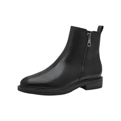 Afbeelding van Marco Tozzi Dames Bootie Zip+Slip 2 25362 43 Modelaarzen, Black Comb, 36 EU, Com., EU