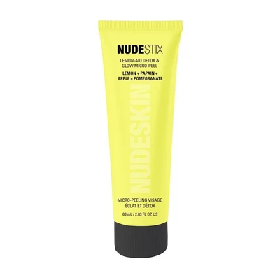 Afbeelding van Nudestix Nudeskin Lemonaid Detox &amp; GLOW Micropeel Gezichtsreiniger, Maat: 60 ml,