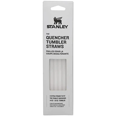 Afbeelding van Stanley herbruikbare Quencher rietjes 4 Pack BPA vrije, voor schoon drinken Perfect Stanley&#039;s 14 20oz Tumblers Helder