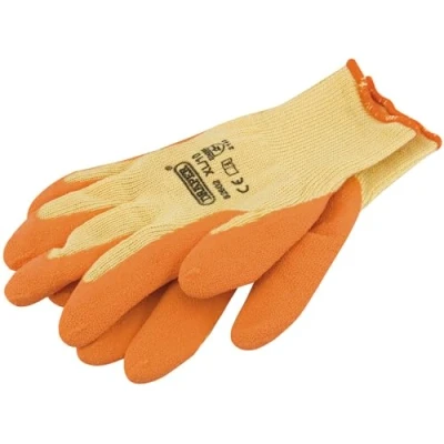 Afbeelding van DRAPER 82602 grote Heavy Duty latex gecoat WERKHANDSCHOENEN oranje Large