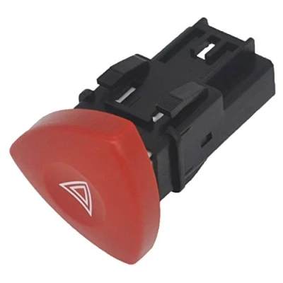Afbeelding van KASturbo Gevaar Waarschuwingslampje Schakelaar Knop voor Trafic Espace MK4 Laguna MK2 MK3 Vivaro Vel 8200442724