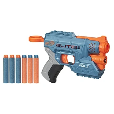 Afbeelding van Nerf Elite 2.0 Volt SD 1 blaster 6 officiële darts, lichtstraalzoeker, opslag voor 2 tactische rails