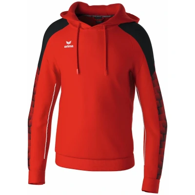 Afbeelding van Erima Evo Star Sweatshirt Met Capuchon Kinderen Rood / Zwart Maat: 164