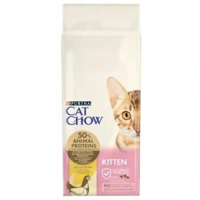 Afbeelding van 2x15kg Kitten Kip Cat Chow Kattenvoer