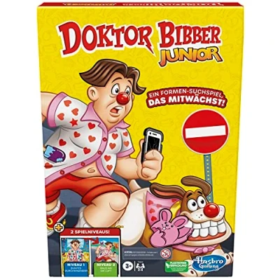 Afbeelding van Doktor Bibber Junior bordspel voor kleuters Duitse versie