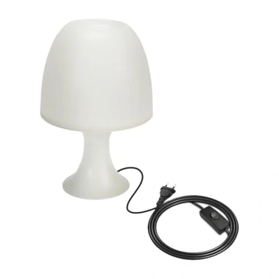 Afbeelding van VELAMP MUSHROOM tafellamp E14, wit