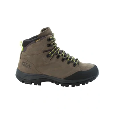 Afbeelding van Wandelschoen Jack Woflskin Men Rebellion Texapore Mid Khaki Phantom Schoenmaat 46