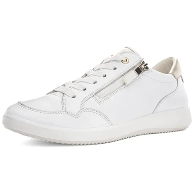 Afbeelding van ara ROMA Sneakers laag, Dames, Maat: 38.5, Weiss Leer