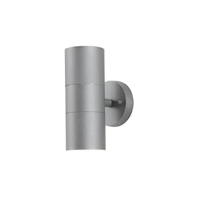 Afbeelding van Konstsmide Modena Wandspot twin XL 20cm 230V GU10 grijs