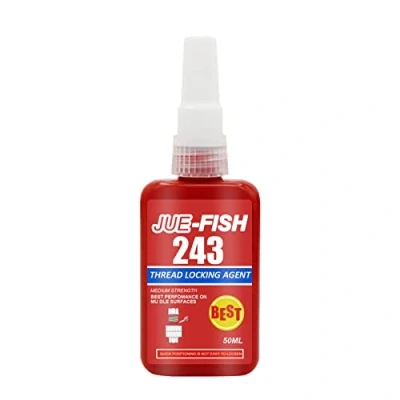 Afbeelding van Blue Threadlocker, 243 Screw Sealant Threadlocker For M2 M12 Screw, Thread Lock, 50ml Medium Strength locker Blue, Heavy Duty Glue Anaerobic Adhesive Sealing