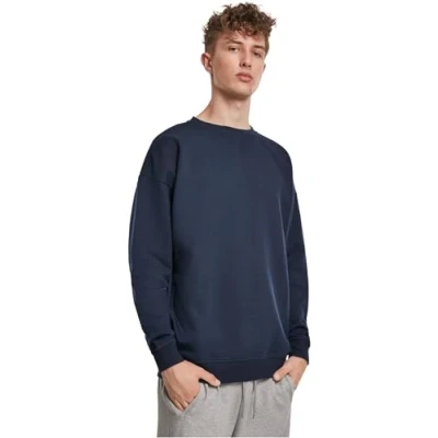 Afbeelding van Urban Classics Sweat Crewneck Sweater, Heren, Maat: Small, Midnightnavy