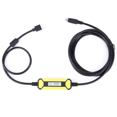 Afbeelding van USB SC09 FX Programmeerkabel Datakabel Geschikt voor Mitsubishi FX1S/1N/2N/3U PLC serie 2,5 meter kabel Download lijn communicatielijn datalijn