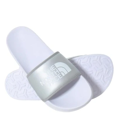 Afbeelding van The North Face W BASE CAMP Slide III Metallic TNF Muiltjes, Dames, Maat: 40, White Kunststof