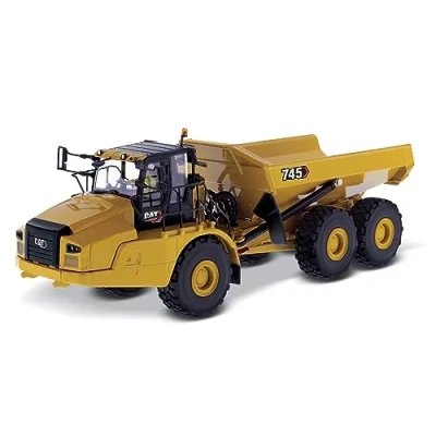 Afbeelding van Diecast Masters Cat 745 ADT Kieper Knickgestuurde 45 tons kiepertruck Truck 1:50 High Line Series