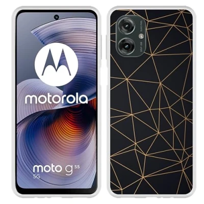 Afbeelding van Cazy Hoesje geschikt voor Motorola Moto G55 Siliconen Luxury