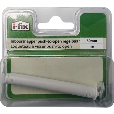 Afbeelding van i Fix inboorsnapper push to open regelbaar inbouwdiepte 50mm