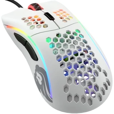 Afbeelding van Glorious PC Gaming Race Model D Muis 12000 dpi 6 knoppen mat wit