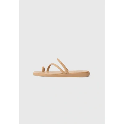 Afbeelding van Crocs Miami platte sandalen voor dames, Melkchocolade, 37/38 EU