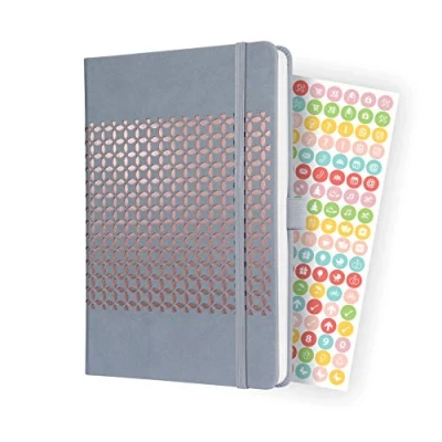 Afbeelding van 2x Weekagenda Jolie Impress A5 2022 glacier grey