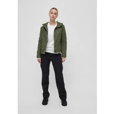 Afbeelding van Brandit Frontzip Jas, Dames, Maat: 4XL, Olive