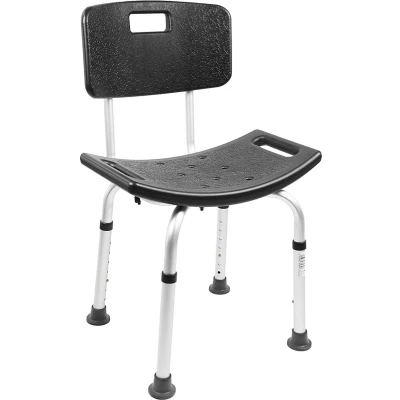 Afbeelding van PEPE Douchestoel voor Senior, Douchekruk met Rug, Douchezitje Anti slip, Douche Stoel Bad Ouderen, Kruk Hoog Verstelbaar, Bad, Montage Zonder Gereedschap