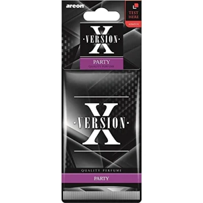 Afbeelding van Areon X version Party luchtverfrisser auto lekker luchtje voor in de