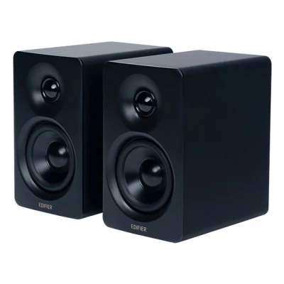 Afbeelding van Edifier M60 Multimedia Speaker, Bluetooth 5.3, 66W RMS, Hi Res Audio &amp; Wireless Audio, LDAC, 3&quot; Mid Bass 1&quot; Tweeter, USB C Aux ingangen, Compacte desktop luidspreker Zwart