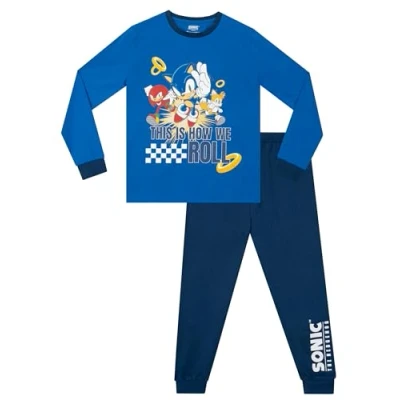 Afbeelding van Sonic The Hedgehog Pyjama&#039;s voor Jongens Knuckles, Tails en Blauw 122