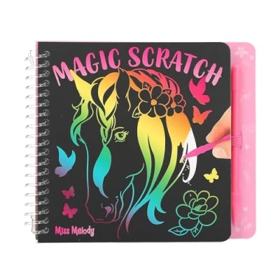 Afbeelding van Depesche Miss Melody mini Magic Scratch boek