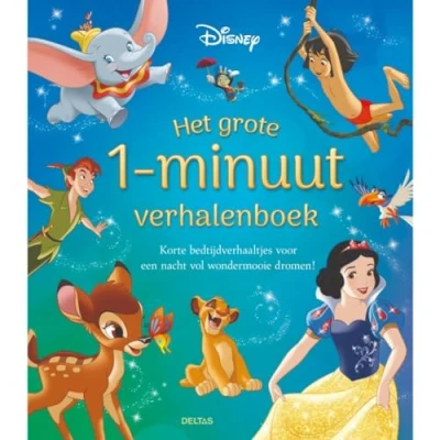 Afbeelding van Deltas Boek Disney Het Grote 1 Minuut Verhalenboek