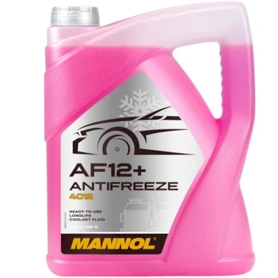 Afbeelding van MANNOL MN4012 5 Longlife Antifreeze AF12+ 40 antivries koelmiddel liter