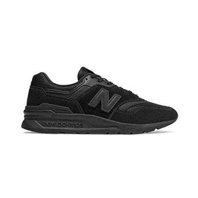 Afbeelding van New Balance 997H Unisex Sneakers laag, Maat: 42, Black Leer en textiel